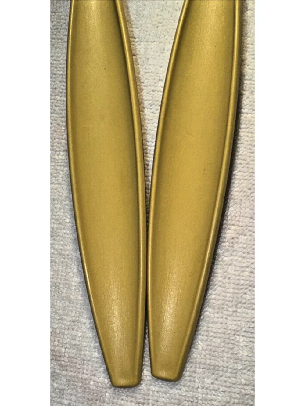 Vintage Tupperware Salad Serving Set of 2 Harvest Gold